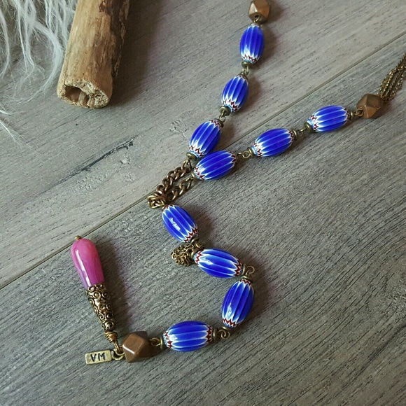 Vanessa Mooney Chevron Bead Necklace - Picture 3 of 7